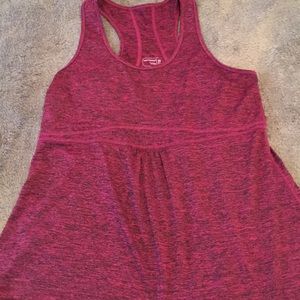 Purple workout tank